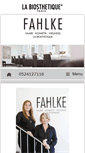 Mobile Screenshot of friseur-fahlke.de